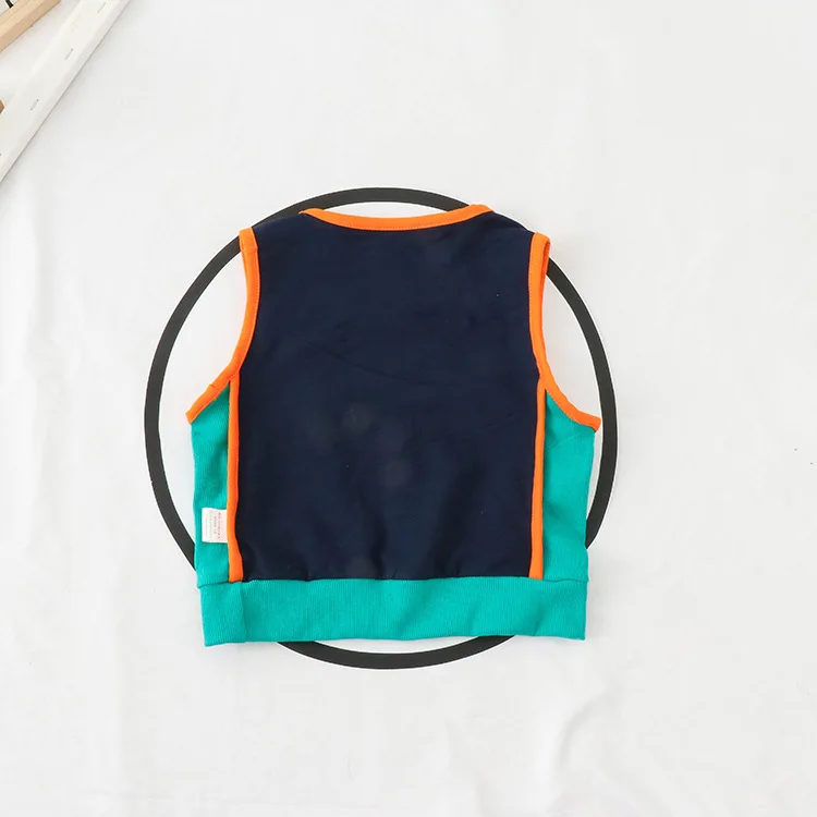 

Spring suit for male baby 2020 new baby suit for boy spring and autumn fashion semi-high collar hoodie three-piece suit