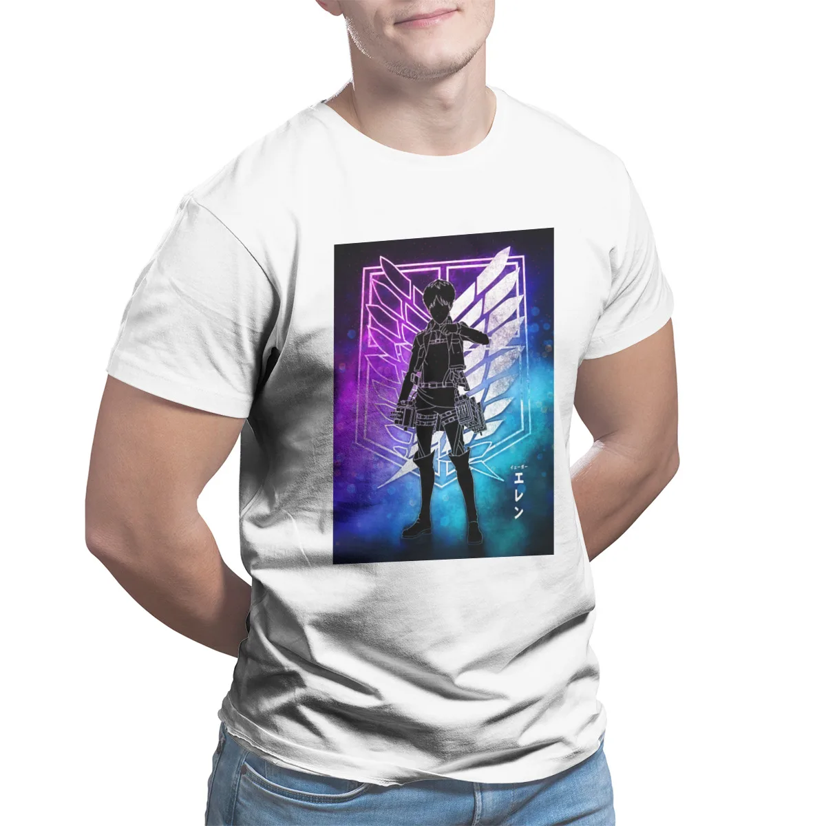 

Spirit of intelligent titan Vintage Couples Matching Graphic Anime Cool Tees 29057