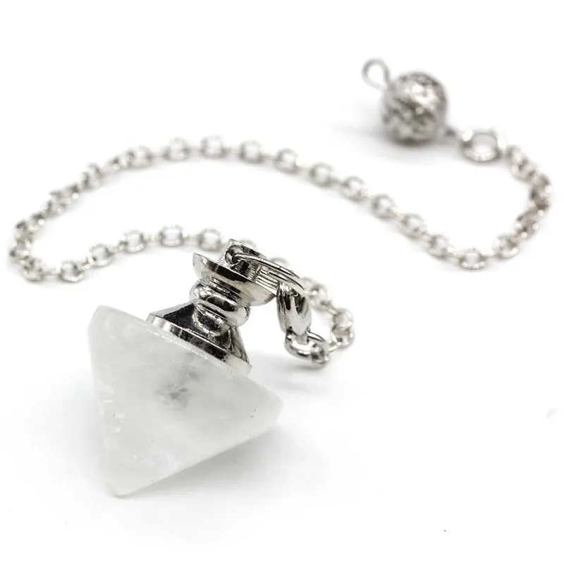 Рейки натуральный камень кристалл кварц Подвеска-Маятник для гадания