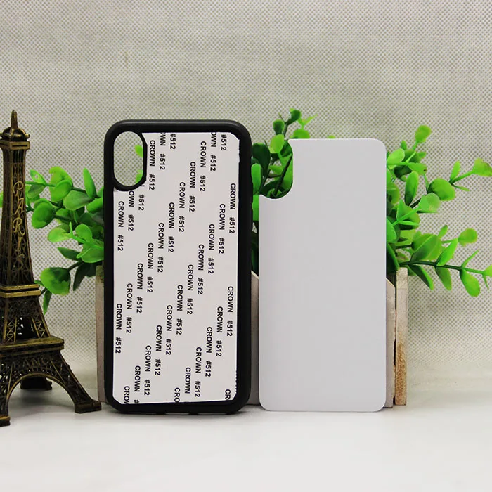 

10pcs 2D TPU Rubber Heat Press Sublimation Blank Phone Cases For Iphone 12 Pro/11 Pro Max XS XR 7 8 Plus Case Covers Cover