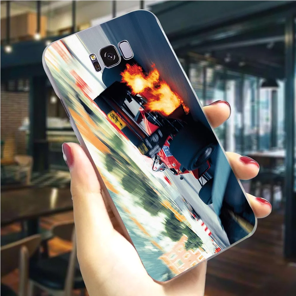 K2505708 Чехол для телефона samsung Note 9 F1 Racing Car Cover Note 8 M10/M20/M30 Galaxy S6/S7 Edge S8/S9/S10 Plus S10e жесткий чехол - Цвет: K2505708