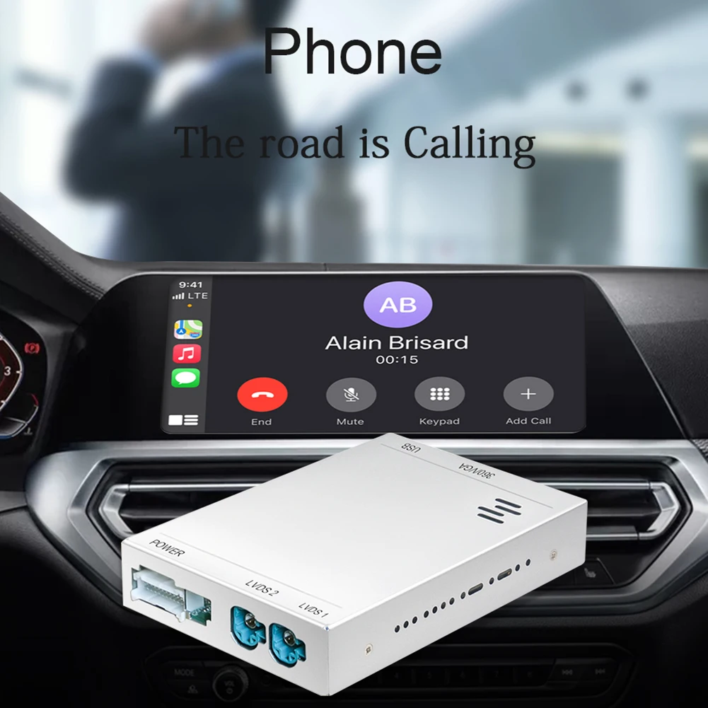 

GPS Navigation Support Knob Control Video Interface Module for BMW NBT EVO System with OEM Touch Screen 2017-2018