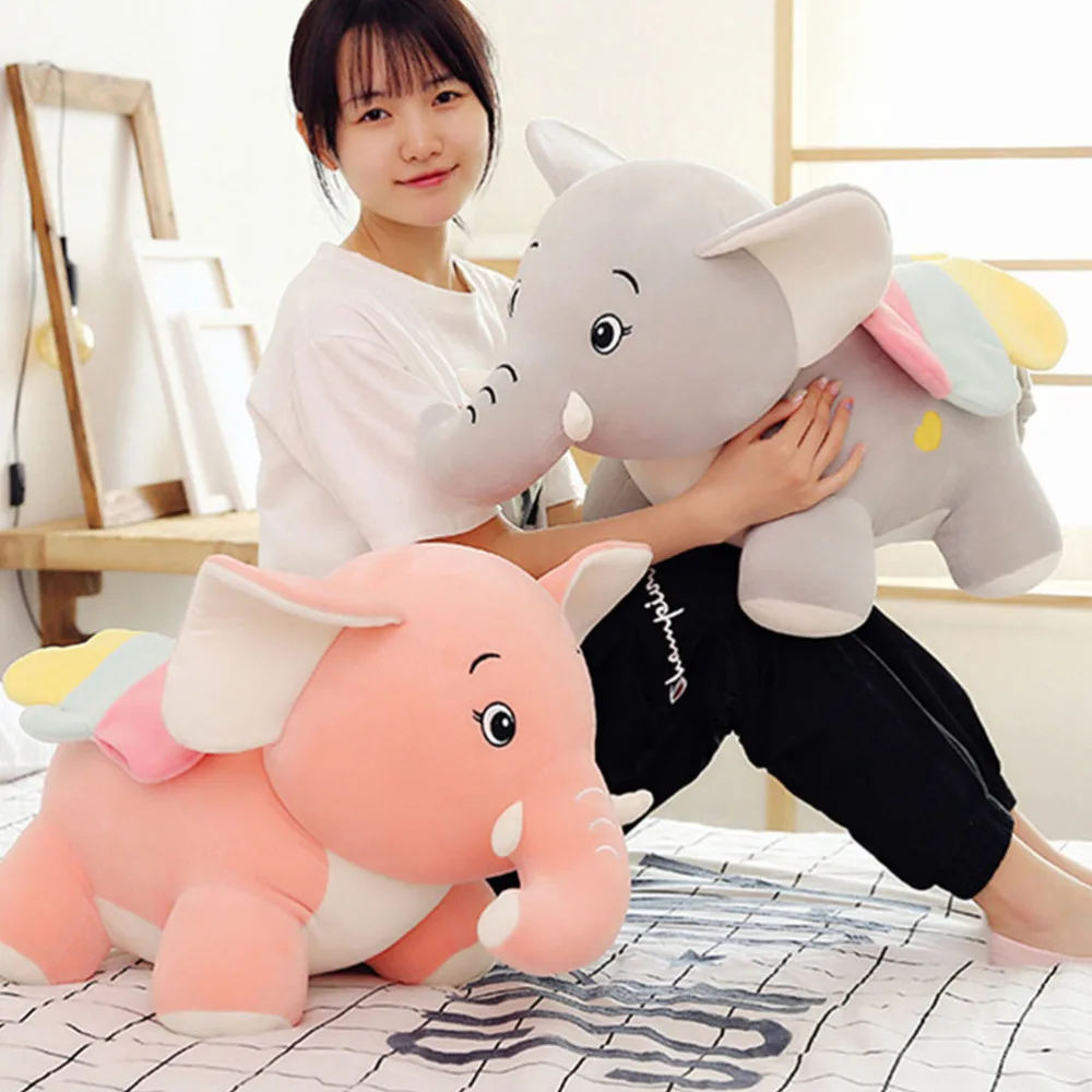 

Fashion Plush Elephant Stuffed Elephant Doll Lovely Kids Festival Gift