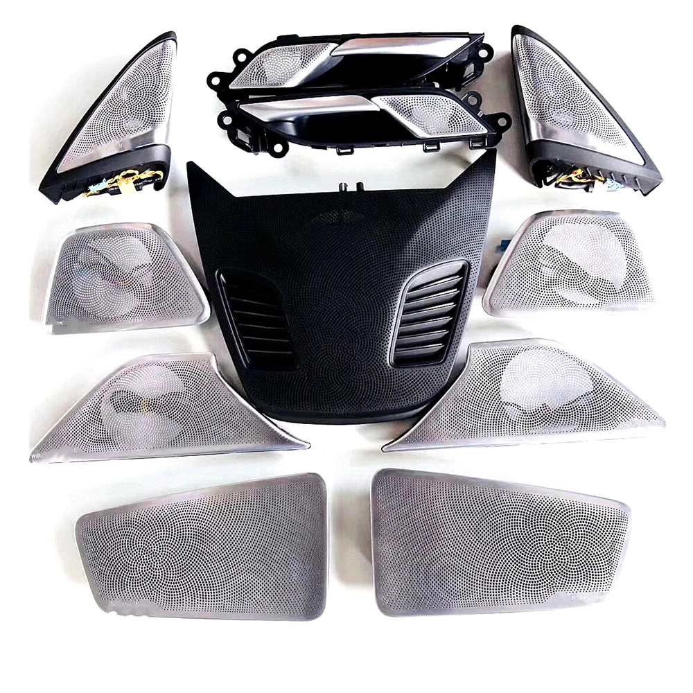 

LED tweeter cover for BMW G30 front rear door speaker center control mid speaker side door loudspeaker light glow lamp bocinas