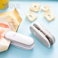 japan mini portable sealing machine small household plastic bag sealer snack hand pressure electric heating sealer