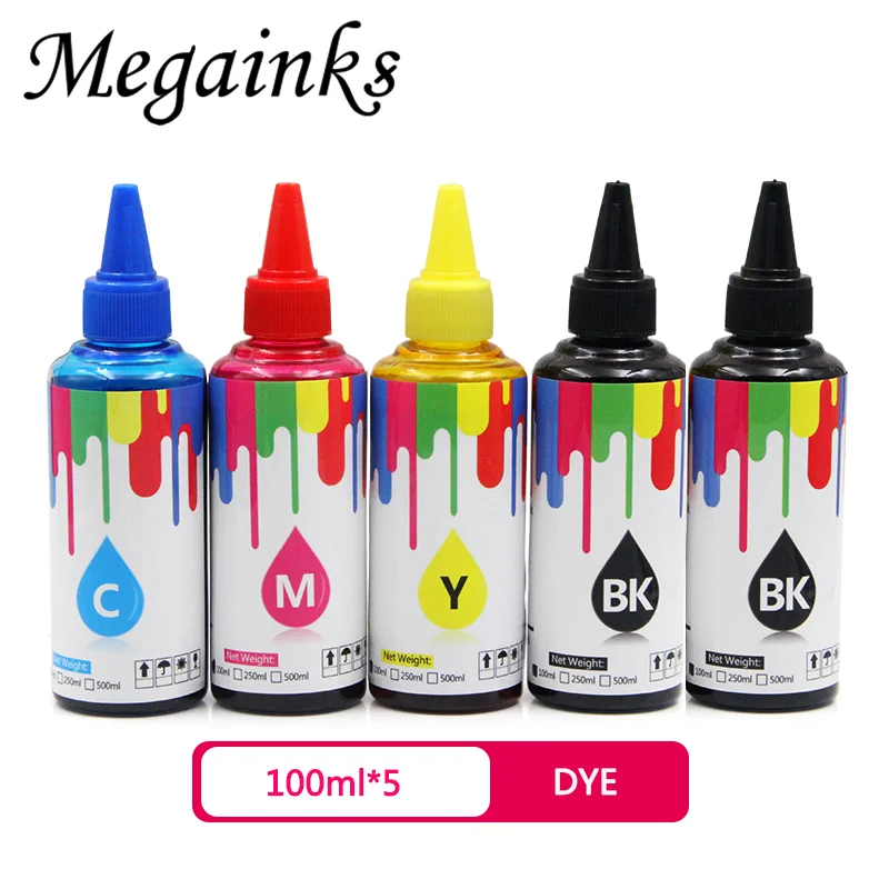 

Refill dye ink kit For Canon PIXMA MG5170 MG5270 MG6170 MG8170 IP4870 MX887 MXIX6570 MG8170 MG6170 printer dye ink PGI725 CLI726