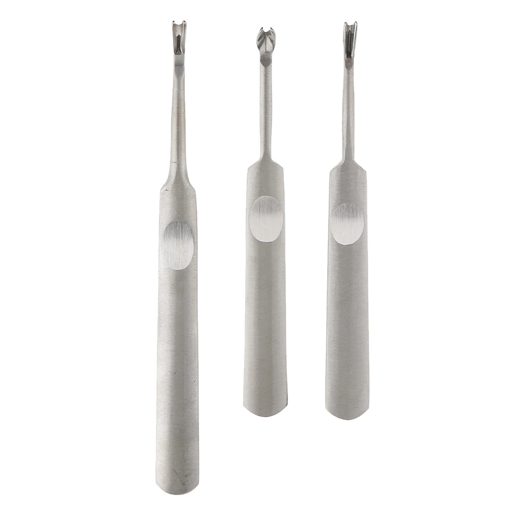 3 шт. u образной формы для профессионального шитья канавок по краям Beveller Leathercraft Tool