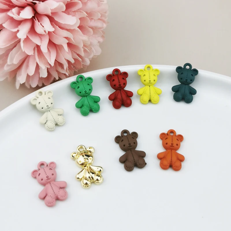 10 шт. подвески из металлического сплава в виде медведя | Украшения и аксессуары