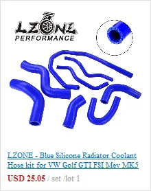 LZONE-9 шт. комплект силиконовых шлангов радиатора для 02-07 Subaru Impreza WRX/STi GDA/GDB EJ20 JR-LX1803C-QY