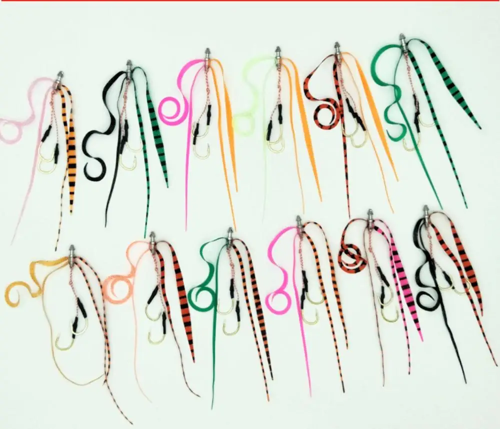 13 #50 шт силиконовая юбка помочь рыболовный крючок ging Крючек для морской рыбалки