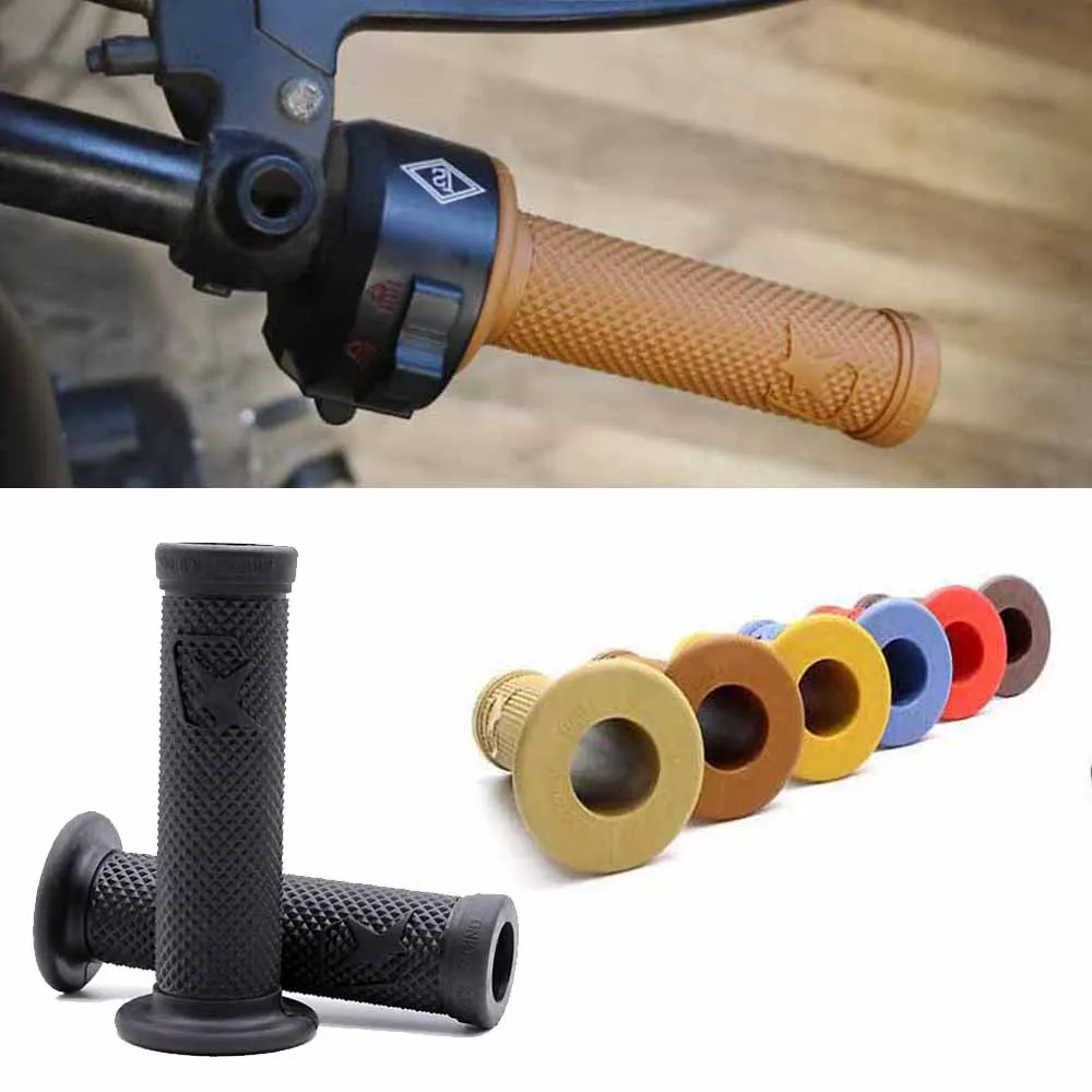 

Classic retro motorcycle handlebar yamaha x max cafe racer hornet triumph street triple renthal yz 125 ar15 grip