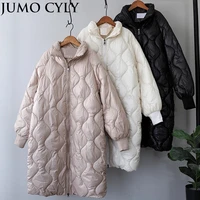 jacket woman winter 2021 womens jacket of the loose large size bread jacket padded down padded jacket womens long section