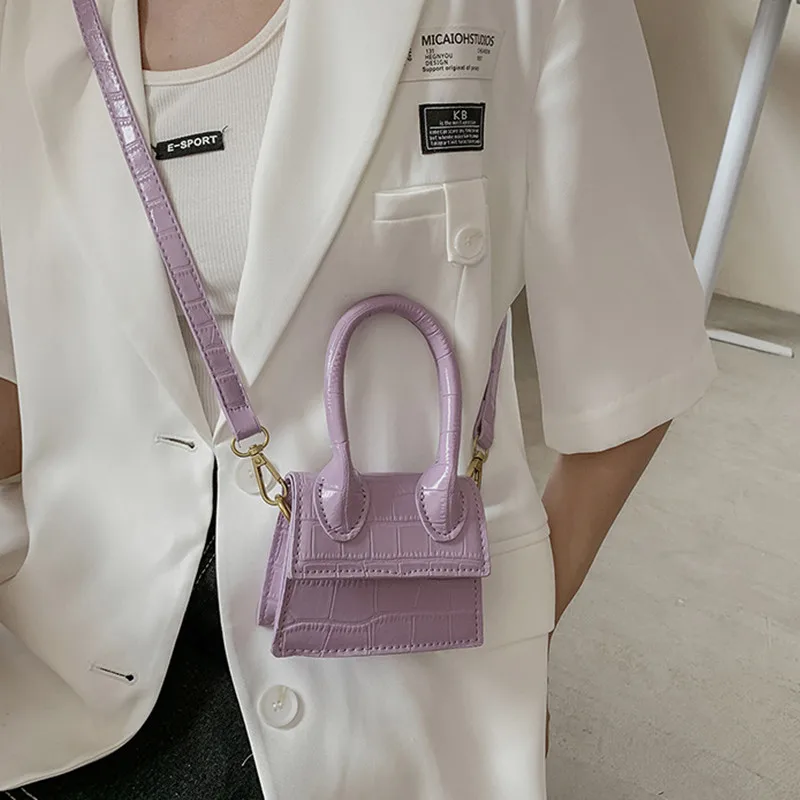 

Women Mini Purse and Handbags Luxury Designer Crossbody Bag Girls Shoulder Bags Lady Small Crocodile Pattern Evening Party Tote