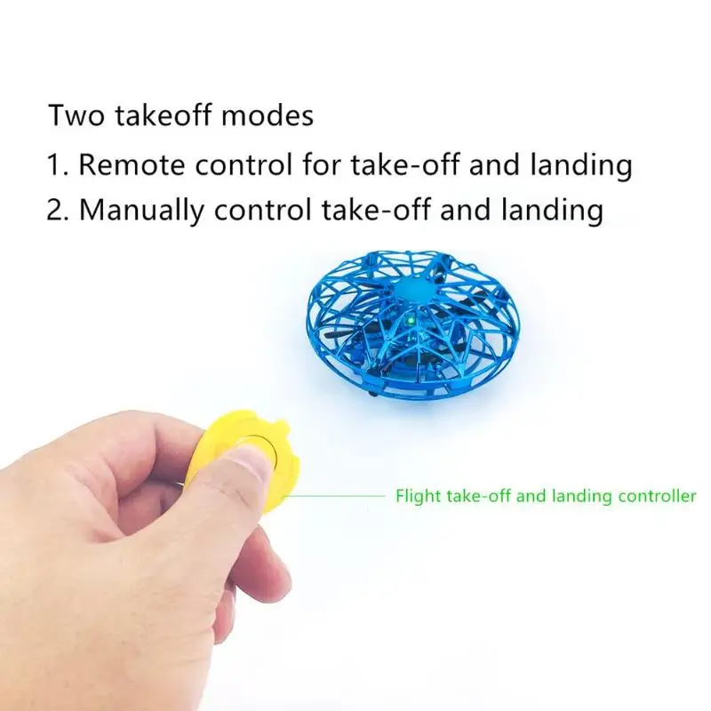 Детский мини Дрон на дистанционном управлении с гироскопом и НЛО датчиком