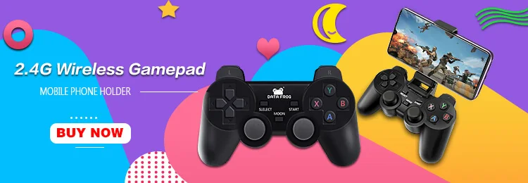 Данные лягушка 2,4G беспроводной игровой контроллер Джойстик для Xbox One контроллер для PS3/Android смартфон геймпад для Win PC 7/8/10