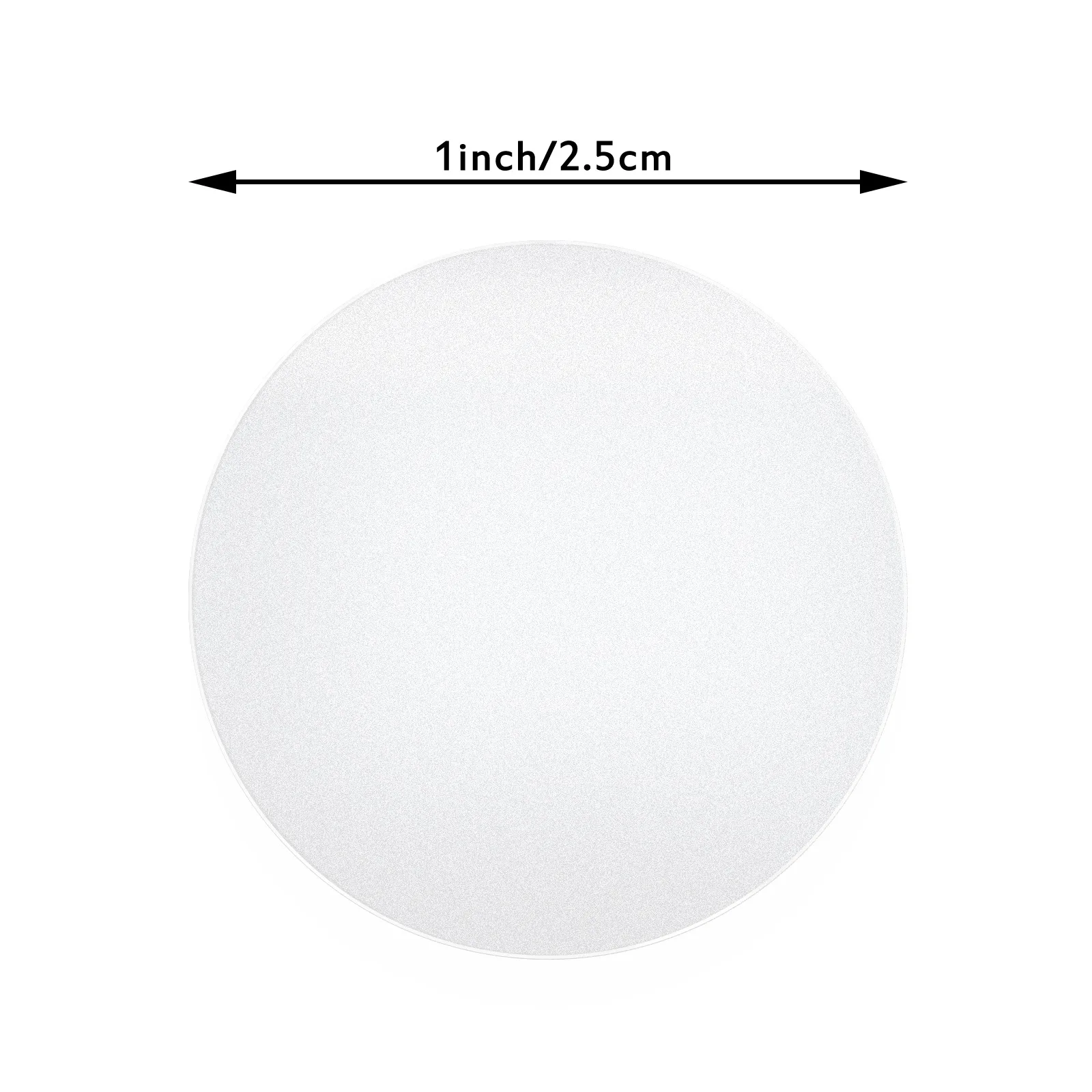 500 шт./в рулонах прозрачный Розничная уплотнения Прозрачный Стикеры s 1