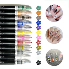 12 Colors Nail Art Pen Painting Design Pen for DIY Graffiti Line Drawing Colorful Design Painting Varnish Manicure Adorn Tools