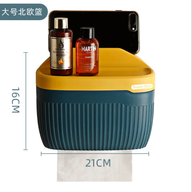 

Nordic Style Ins Net Red Drawer Box Function Desktop Storage Beautiful and Generous Tissue Lid