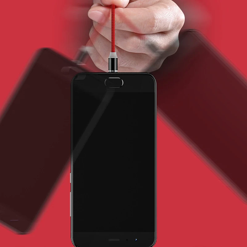 Применимый Apple Android type-c мобильный телефон круглый три в одном Магнитный кабель
