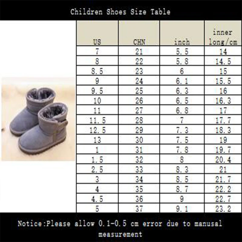 2019 г. Новые зимние сапоги из натуральной кожи для детей сгущение снежных сапог