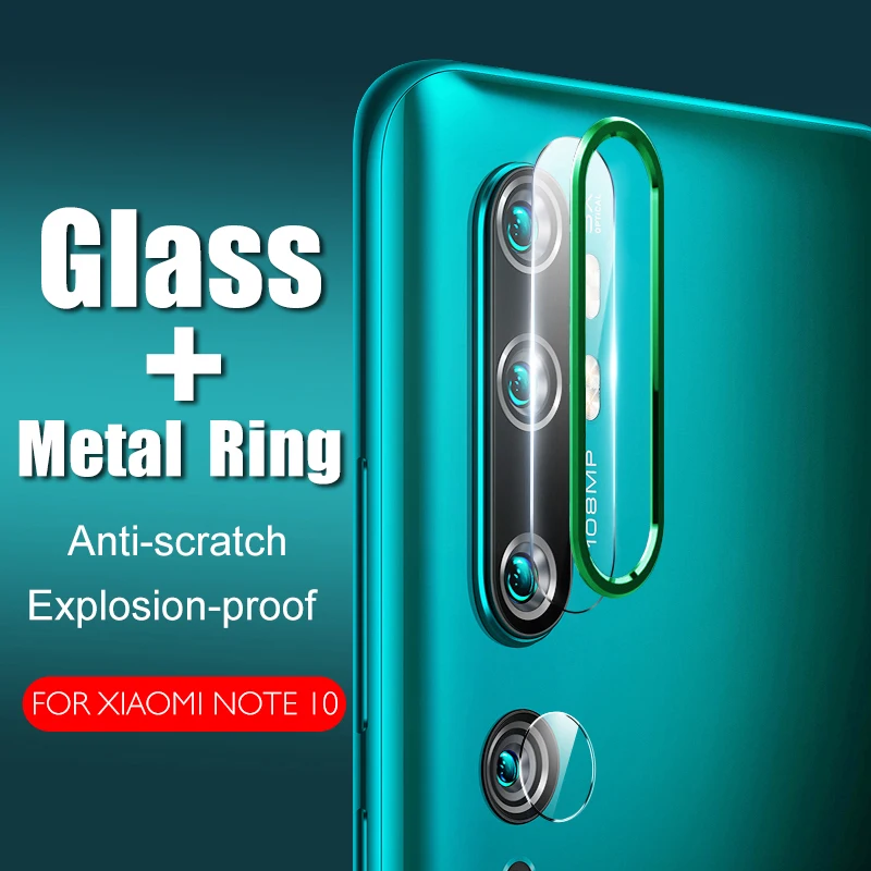 

Защитное стекло + металлическая линза для камеры Xiaomi Mi Note 10 Pro 10 Plus 10Pro CC9 Pro, redmi k20 Pro 9 9T Pro