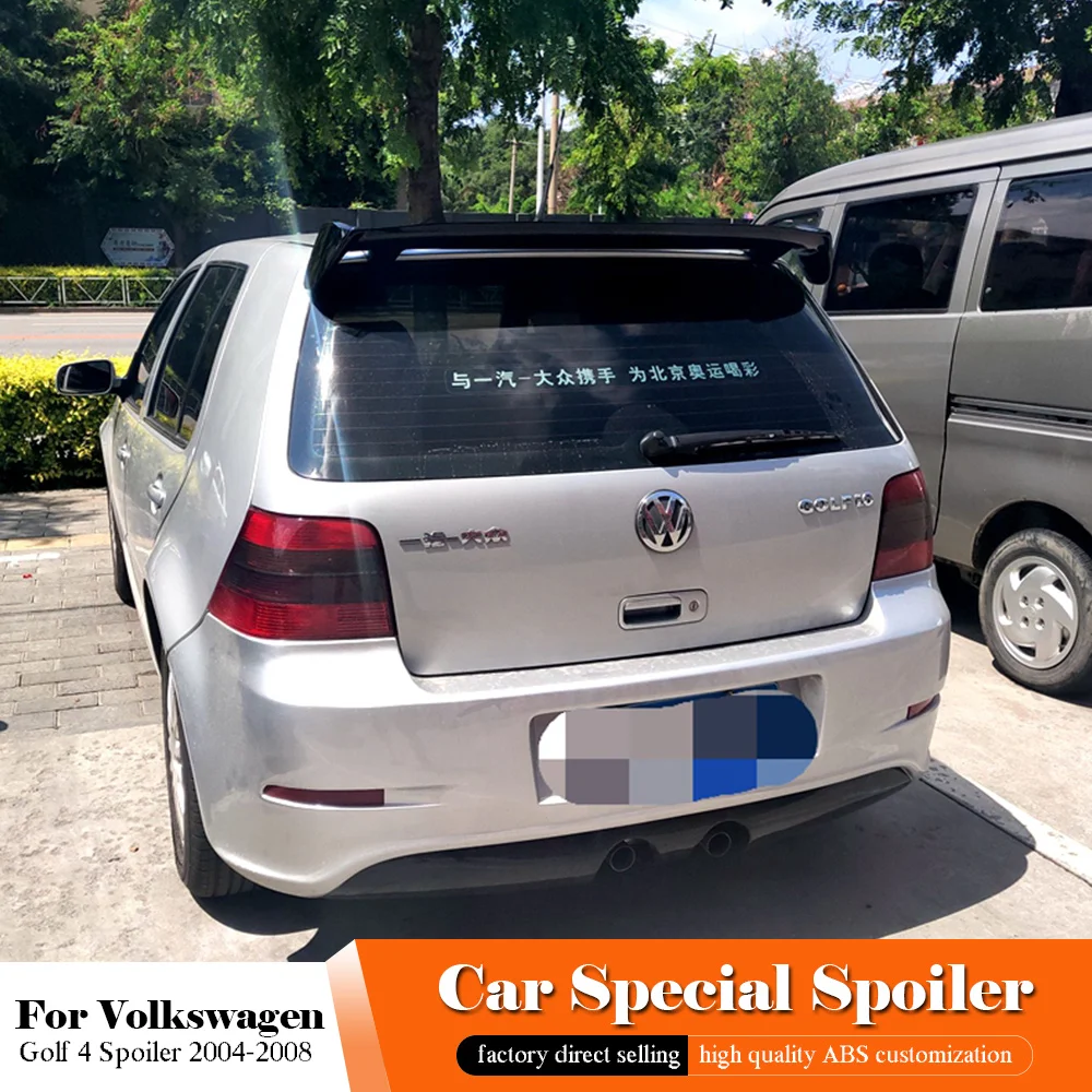 Задний спойлер AITWATT неокрашенный для Volkswagen Golf 4 2004 2005 2006 2007 2008 АБС пластик|Спойлеры