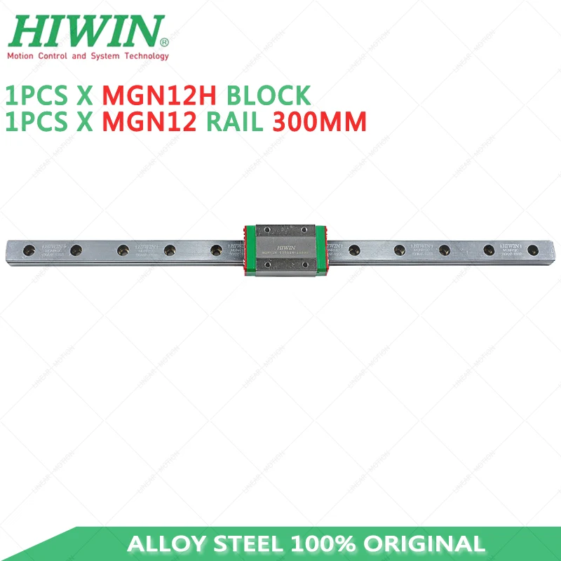 Hiwin mgn12 300 мм 12 линейная направляющая с mgn12h ползунок для 3d принтера | Обустройство