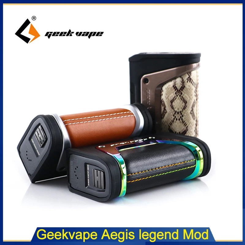 Оригинальный Geekvape Aegis legend 200 Вт TC коробка мод Питание от двух батарей 18650