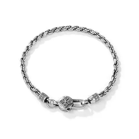 

Hemp rope bracelet male hipness individual character contracted single 925 silver man six words of truth restore ancient ways