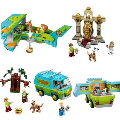 Новинка 10432 &amp 10430 10429 10428 Scooby таинственная машина автобус город строительные