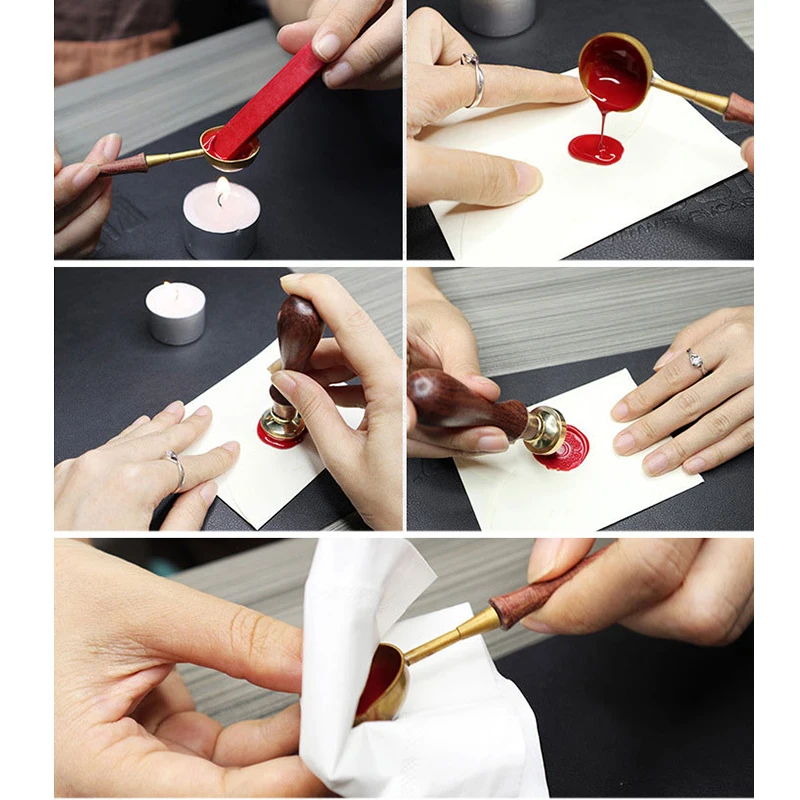 Волшебный школьный герб восковой штамп для запечатывания конвертов (печать