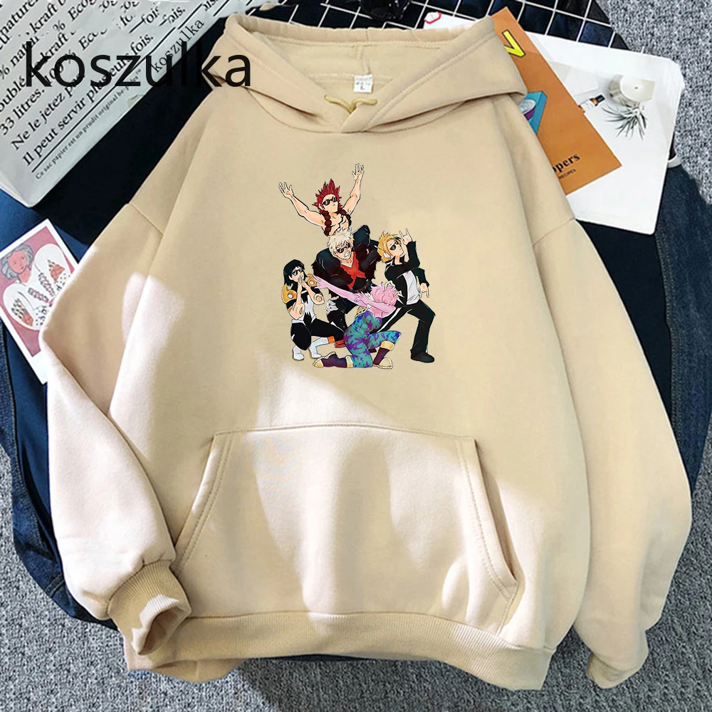 

My Hero Academia Kawaii Hoodies Winter Women Tops Pullover Aesthetic Print Manga Hanta SERO Sweatshirts Oversized Graphic Hoodie