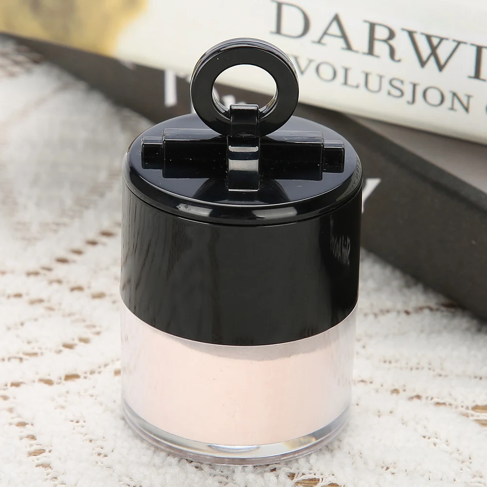 Полупрозрачная отбеливающая пудра с контролем жирности лица долговечная нежная