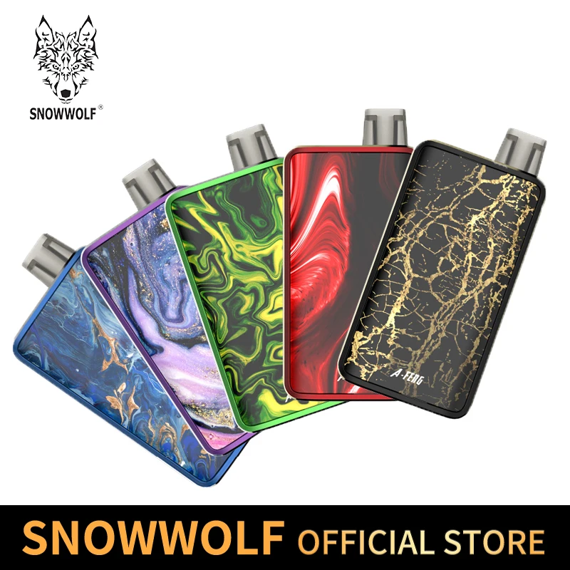 Новейший набор электронных сигарет от Sigelei Snowwolf Afeng Pro Pod System Kit|Системы нагревания