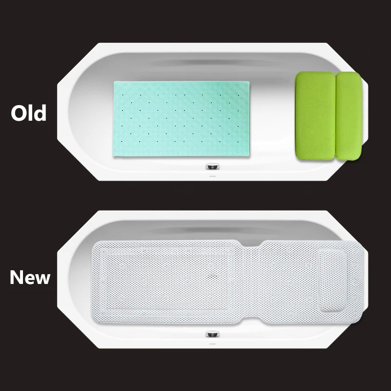 Не содержит Бисфенол А Non-slip присоске экологичный Коврик для ванны из ПВХ с мягким