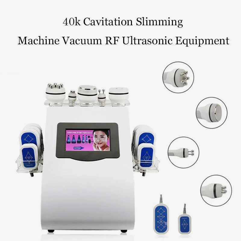 

High Quality New Model 40K Ultrasonic Liposuction Cavitation 8 Pads Laser Vacuum Skin Care Salon Spa Slimming Machine Machine