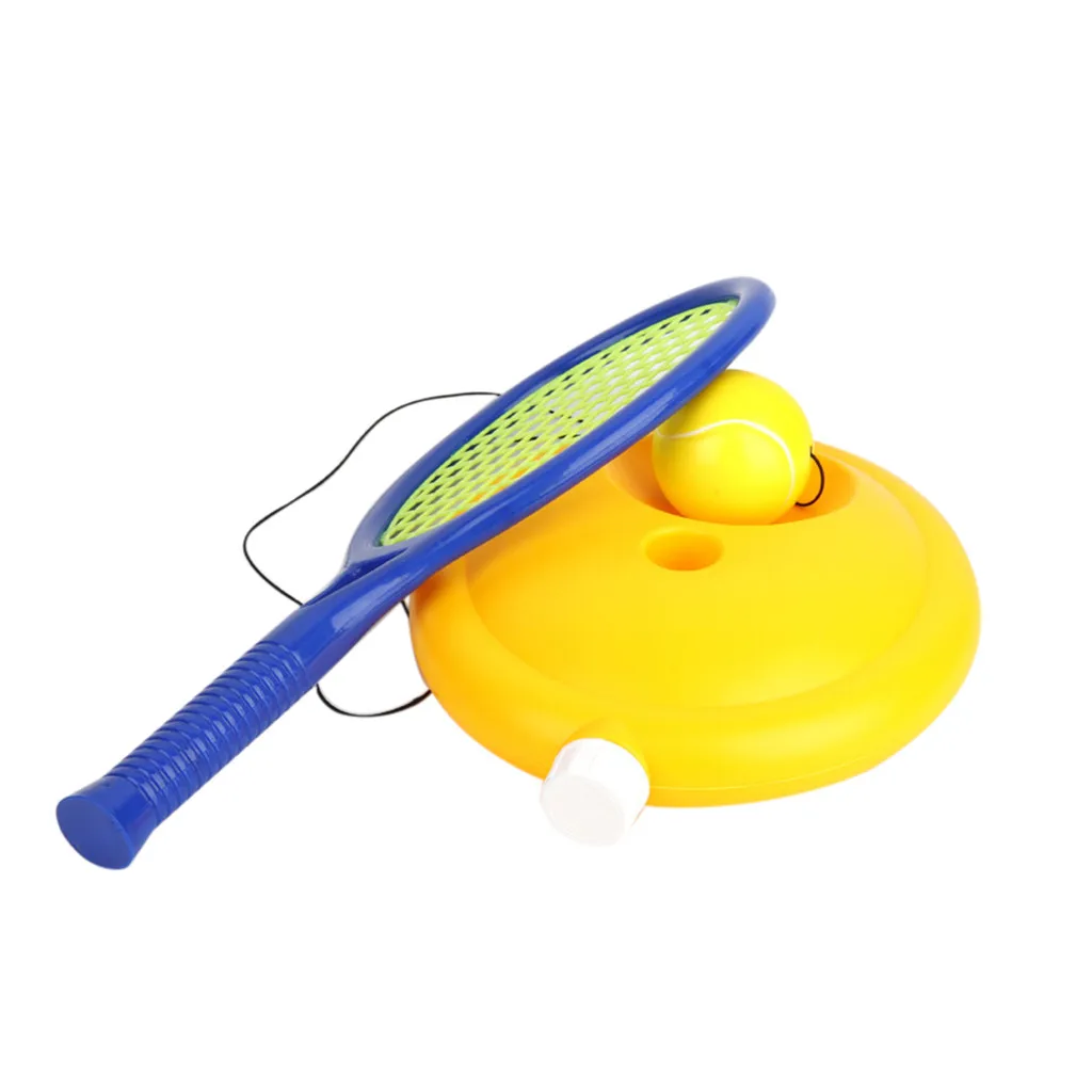 

#H35 Children Tennis Trainer with belts Primary Tool Exercise Tennis Ball Self-study Rebound Ball Baseboard Tennis Racket