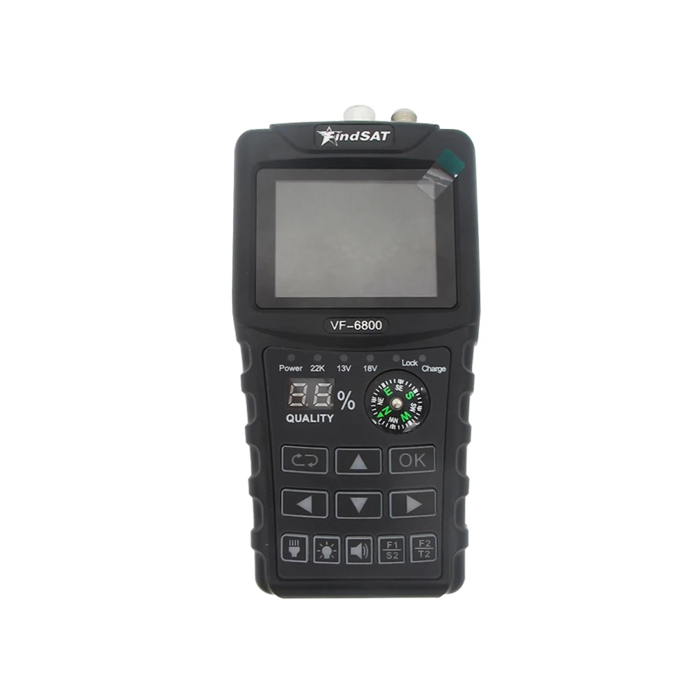 VF-6800 спутниковый искатель полностью поддерживает DVB-S/DVB-S2 DVB-T/T2 DVB-C/C2 MPEG2/MPEG4 английский арабский языки ЖК-экран спутниковый