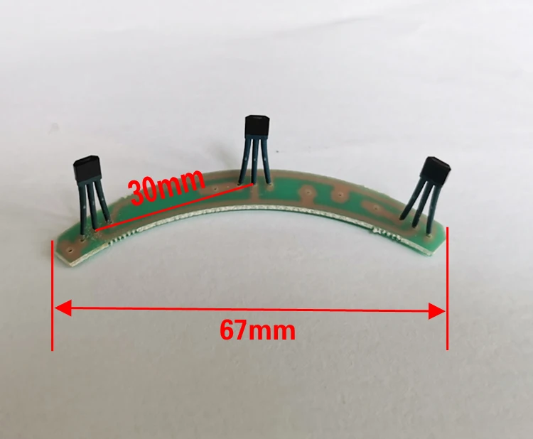 Датчик Холла на двигателе с платой и кабелем для литиевого электрического