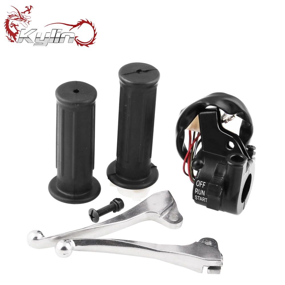 Высокое качество Черный мотоцикл дроссельной заслонки переключатель Тормозные