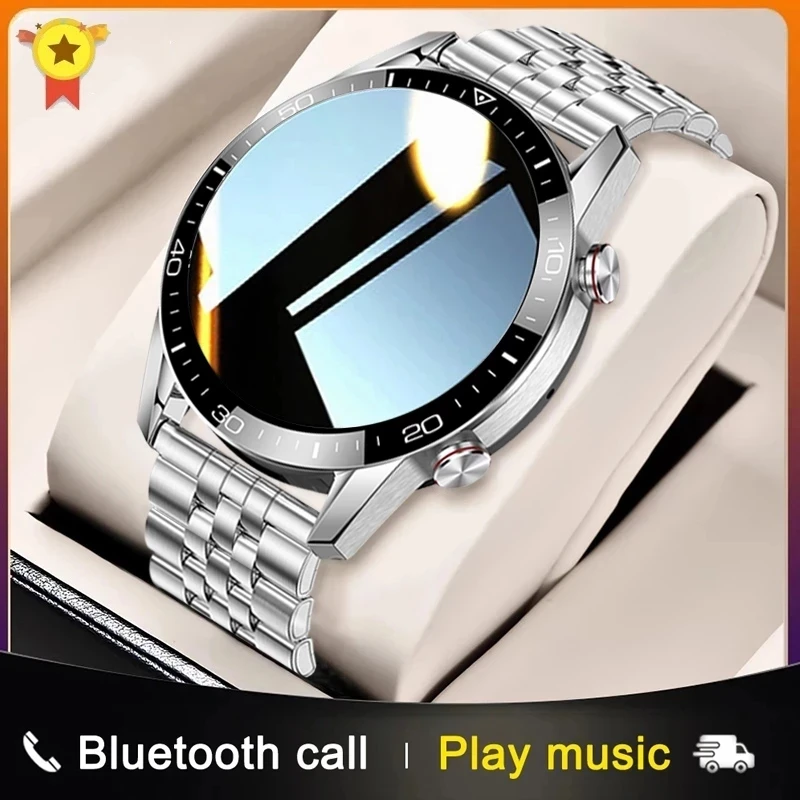 Смарт часы мужские смарт LED полностью сенсорный экран для Android iOS пульсометр