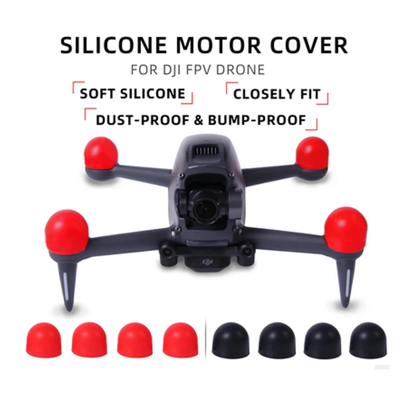 

Защитный силиконовый чехол для двигателя дрона DJI FPV защитные колпаки