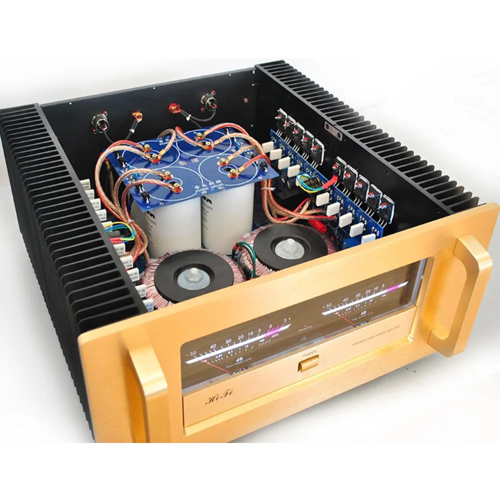 HIFI усилитель мощности DM100 класс A чистый усилитель мощности, 700 Вт* 2, Шведский большая бутылочка