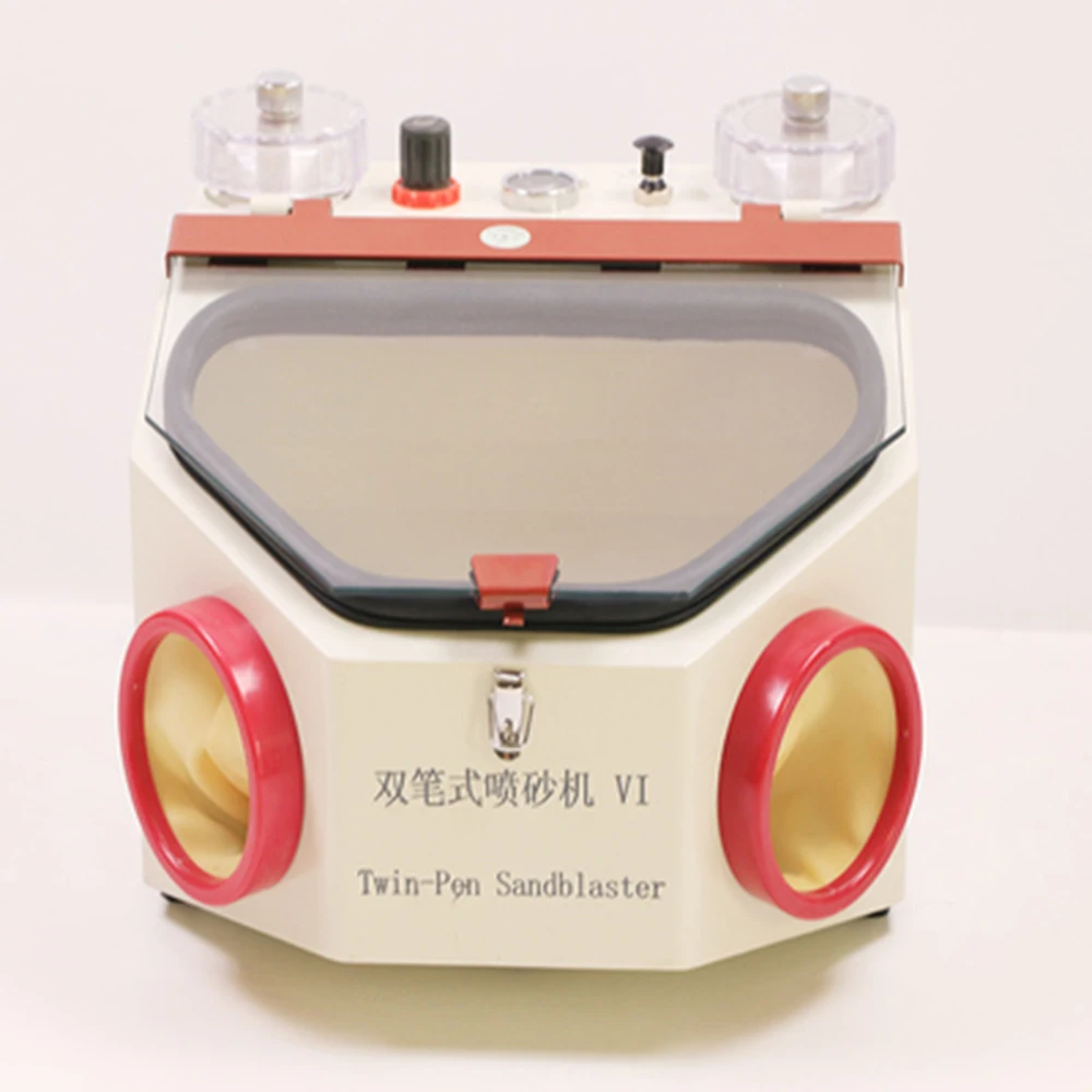 Стоматологическая двухручная пескоструйная установка стоматологическая