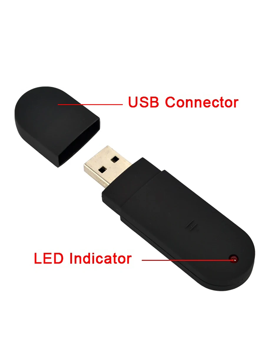 Беспроводной пульт дистанционного управления и USB приемник kebidumei для презентаций