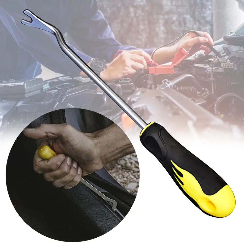 

Car Tools Heavy Duty Car Door Panel Plastic Fastener Remover Body Retainer Clip Pry Tool Car Repair Tools Spark Plug Wrench