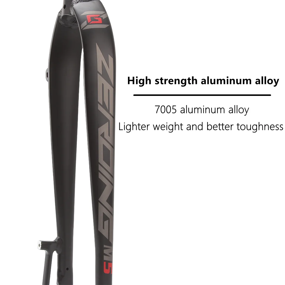 Вилка ZEROING MTB M5 вилка из алюминиевого сплава для дорожного велосипеда 26/27 5/29er с