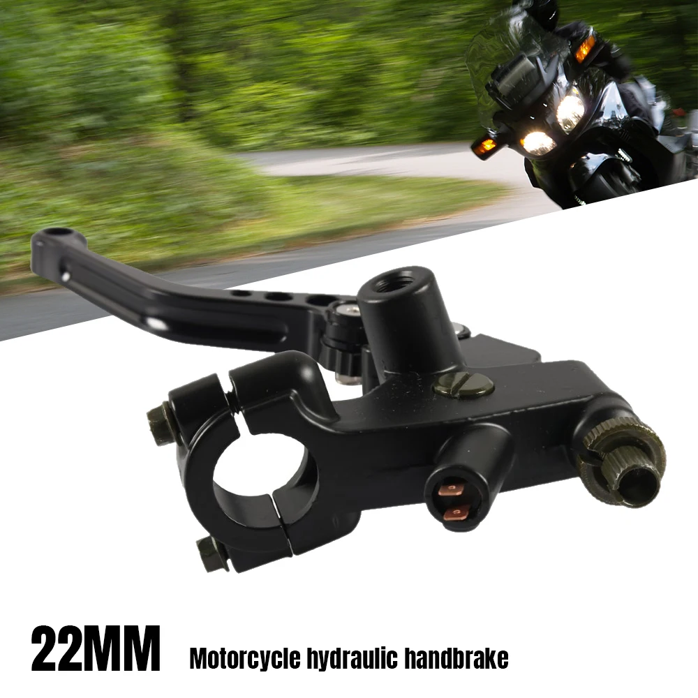 

Motorcycle Handlebar 1 Pair 7/8 Inch 22mm Brake Main Cylinder Hydraulic Clutch Lever For Dirt Bike ATVs Replacement Black