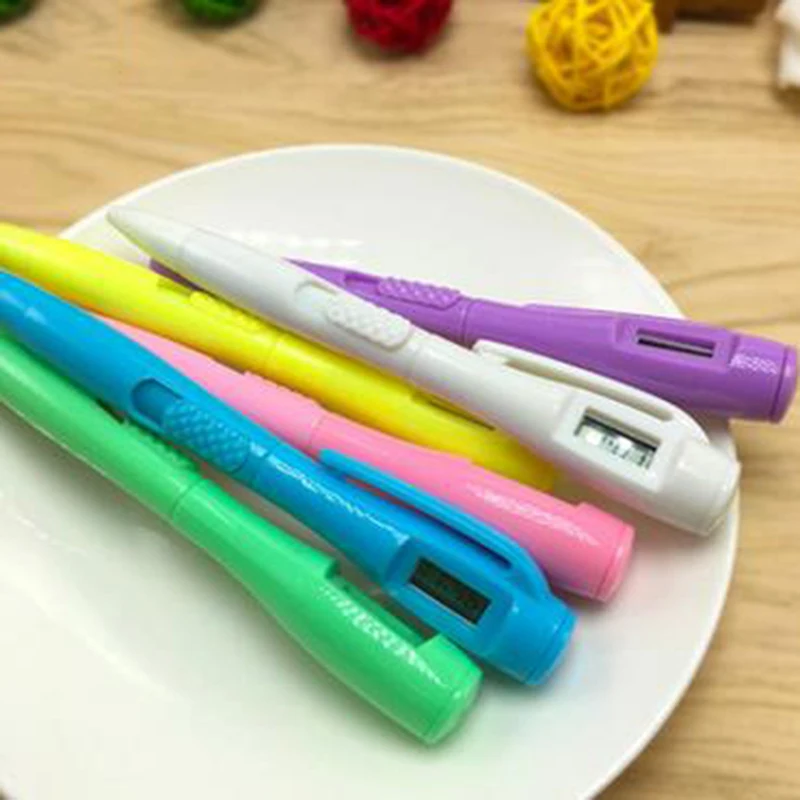 

To Work In An Office Special-purpose Ball Pen Electronic Watch Test Test Pen Electronics Clock Ballpoint Student Civil Servant