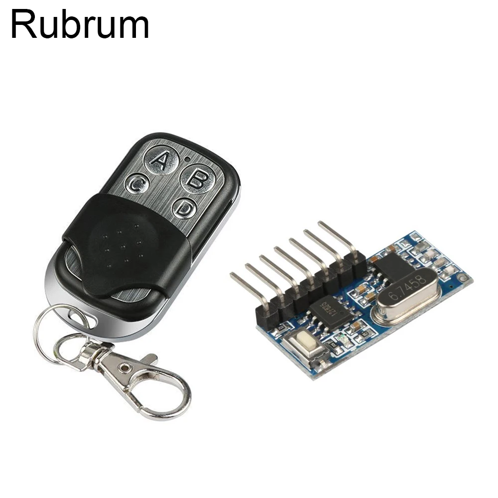 Rubrum 433 мгц радиочастотный передатчик дистанционного управления и релейный
